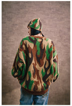 Remedy Flame Camouflage Knit Sweater