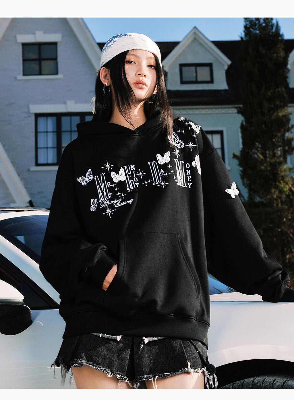 MEDM 3D Butterfly Logo Hoodie