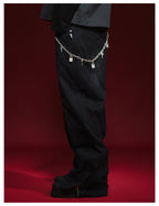 Remedy Key Lock Metal Wallet Chain