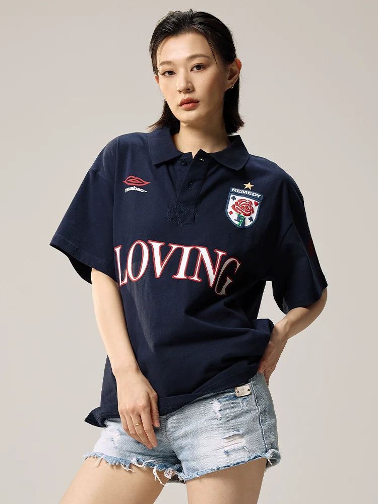 Remedy LOVING Foam Print Polo Shirt