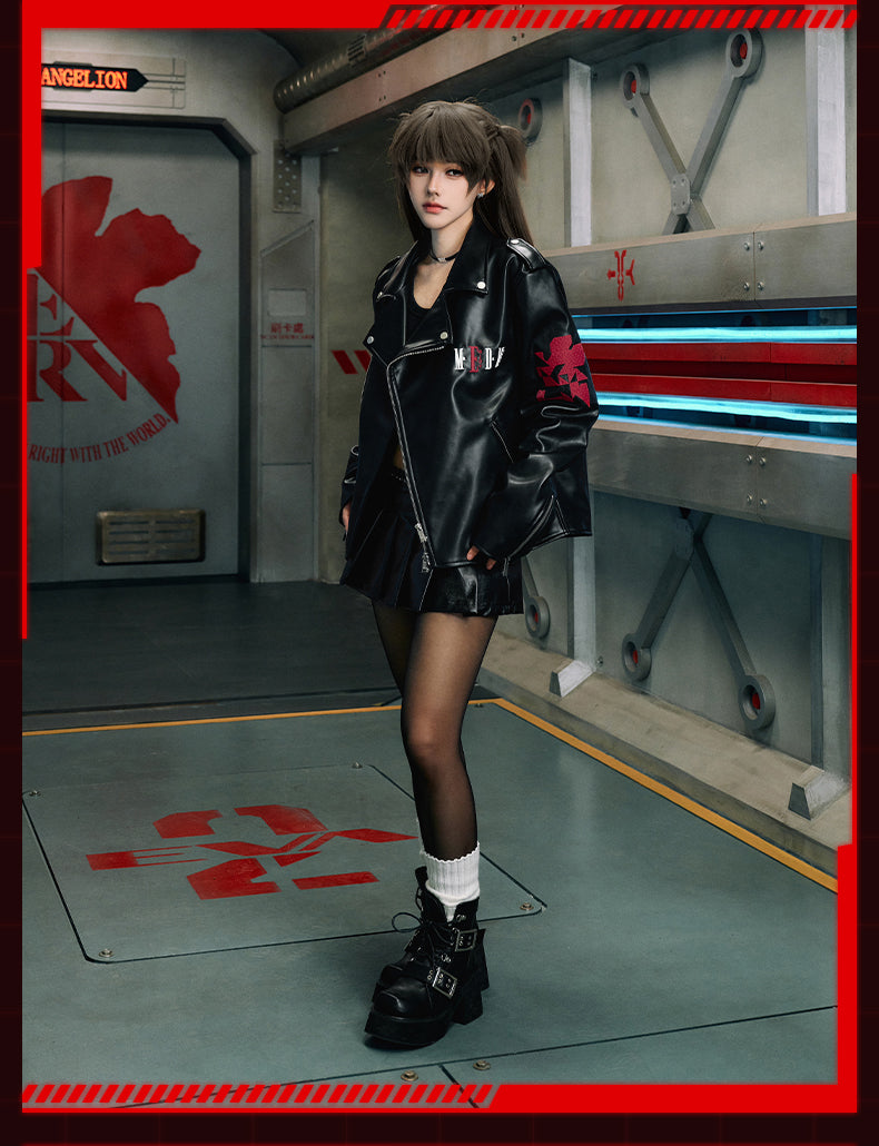 MEDM x EVA Unit-13 Leather Jacket