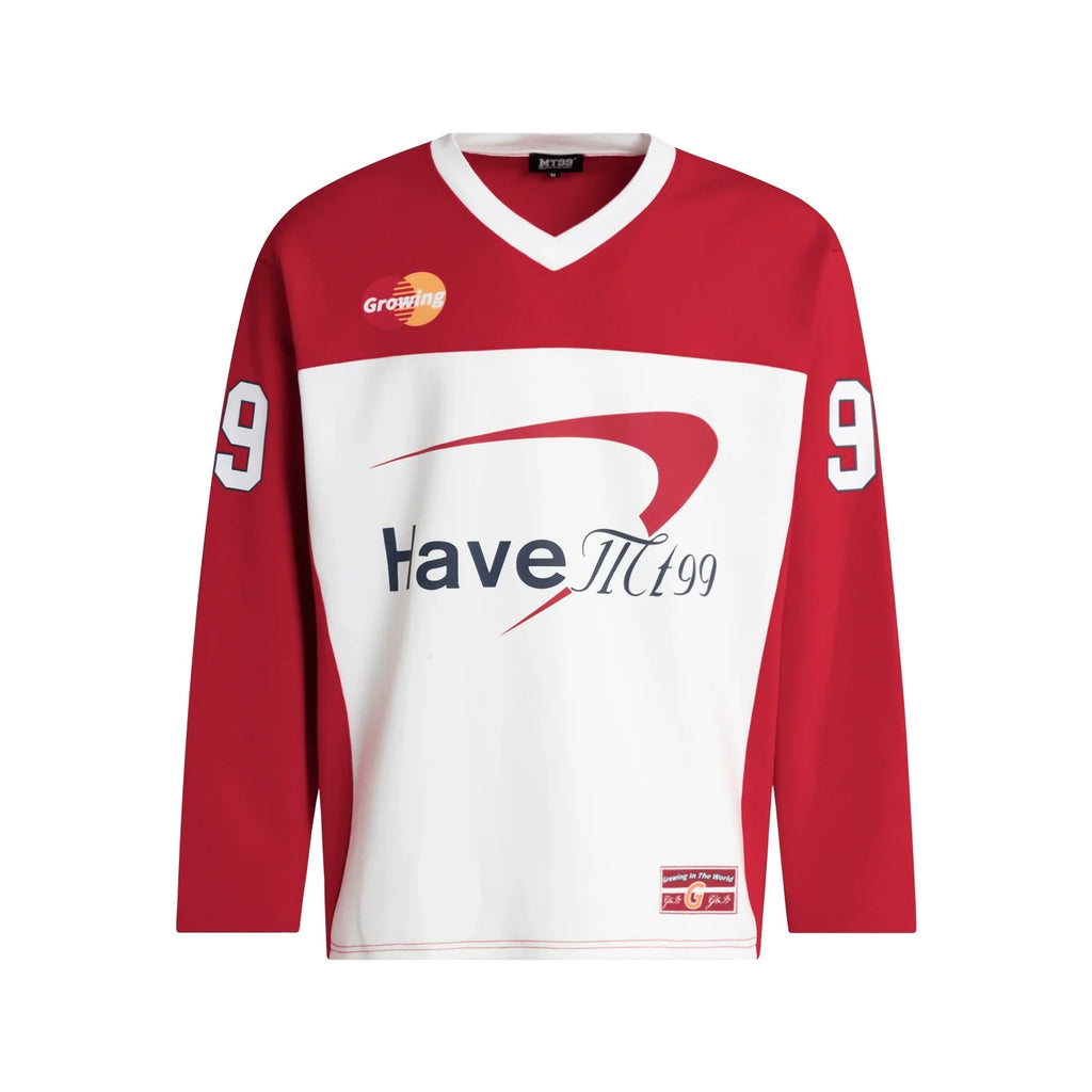 F3F Select Graphic Air Cotton Long Sleeve Hockey Jersey