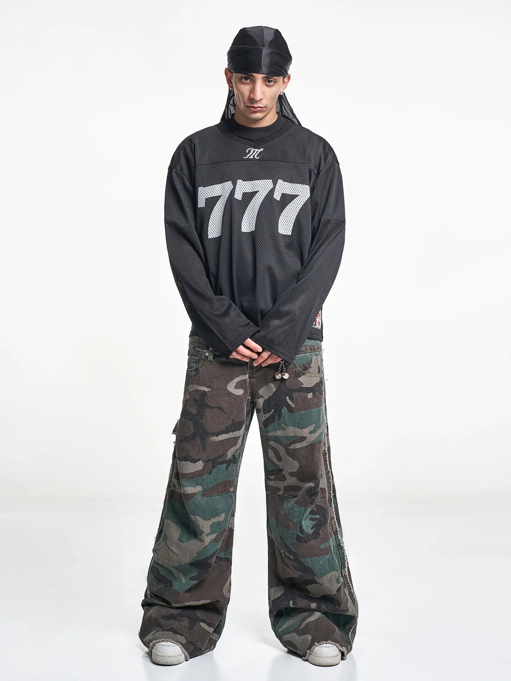 F3F Select 777 Numbered Mesh Long Sleeve Hockey Jersey