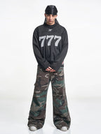 F3F Select 777 Numbered Mesh Long Sleeve Hockey Jersey