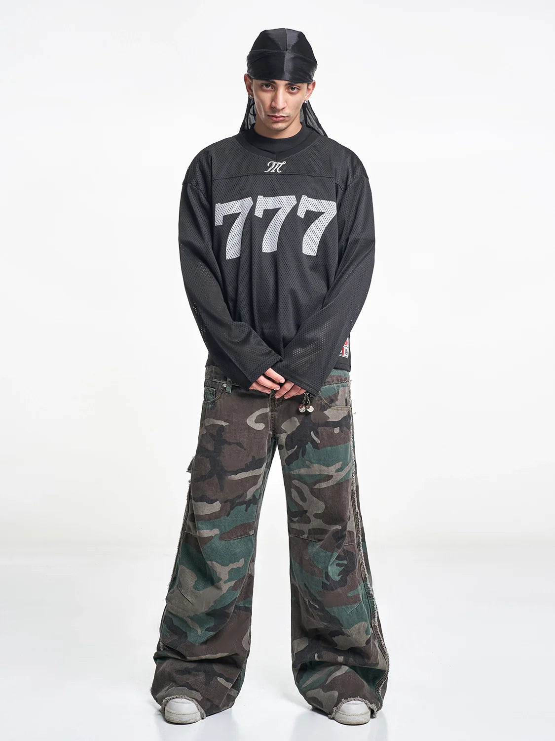 F3F Select 777 Numbered Mesh Long Sleeve Hockey Jersey