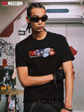 MEDM x EVA NEVER END Cute Character Velcro Patch Tee