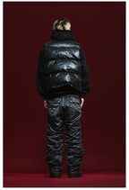 Remedy Cracked Design Puffer Vest