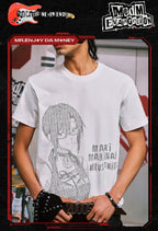 MEDM x EVA NEVER END Character Code Graphic Tee