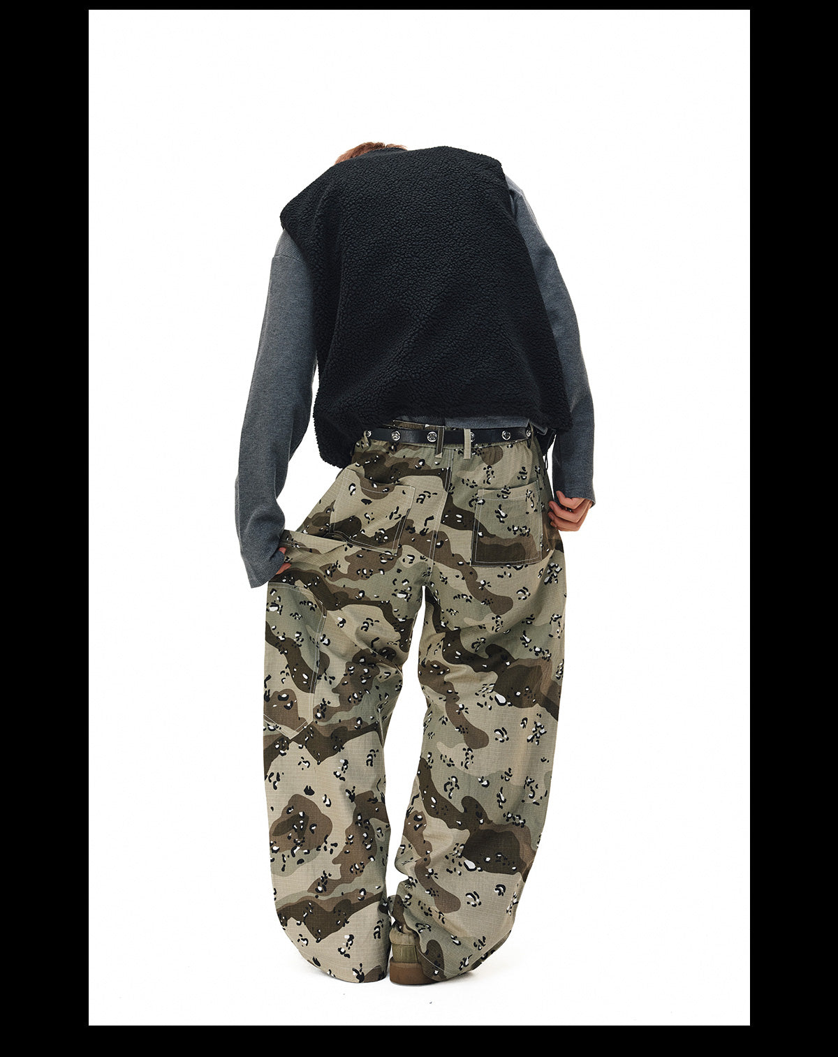 NOVACAM Desert Camouflage Double Knee Work Pants