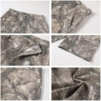 NOVACAM Tree Camouflage Work Baggy Shorts