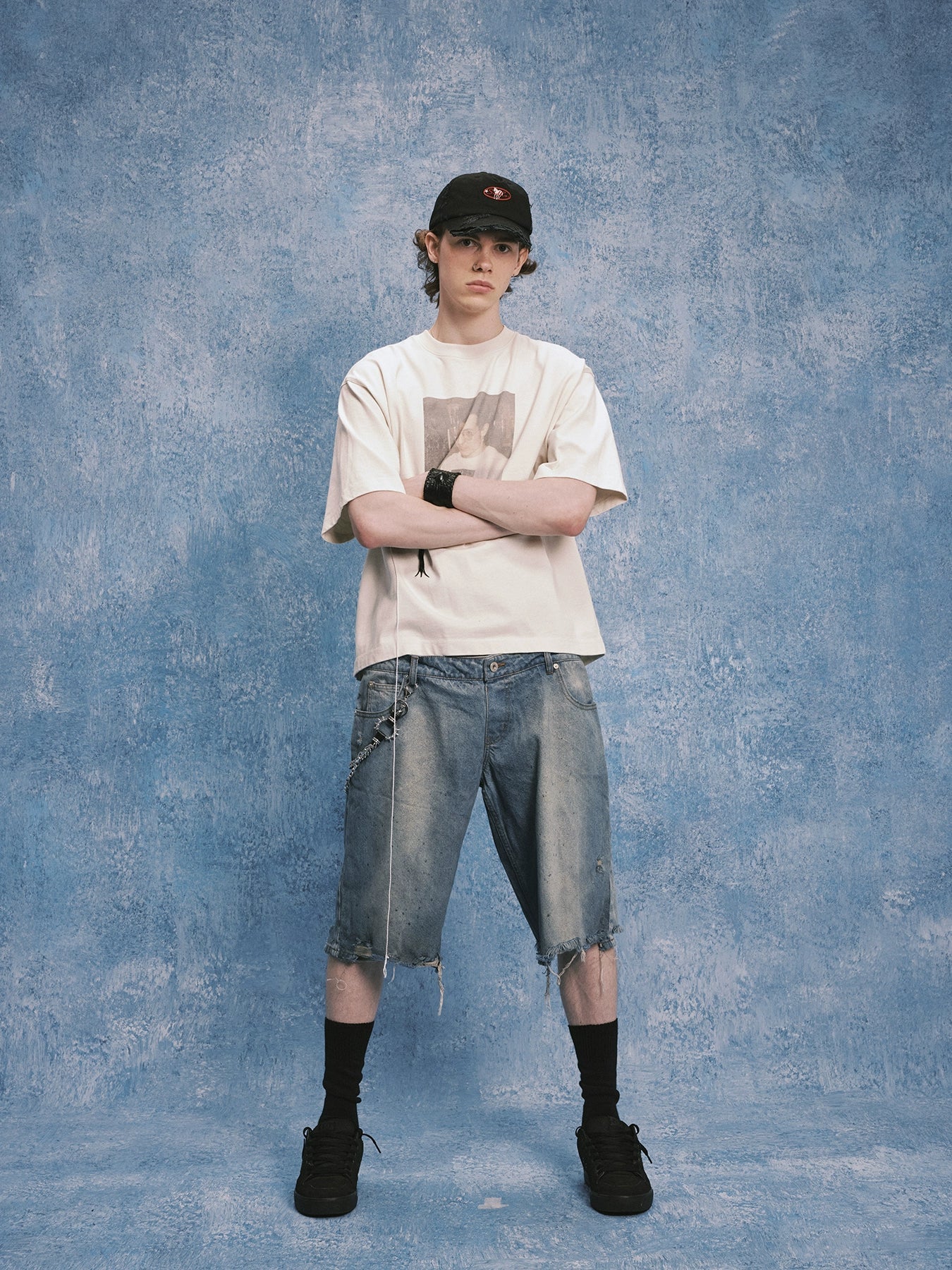 SOD Co. Portrait Photo Print Washed Tee