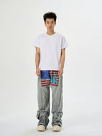 KARMANISTIC Standard Logo Embroidery Boxy Fit Tee