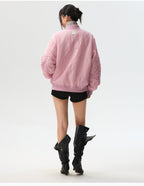 MEDM Crinkled Nylon MA-1 Bomber Jacket