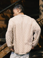 Remedy Mesh Polo Knit Sweater
