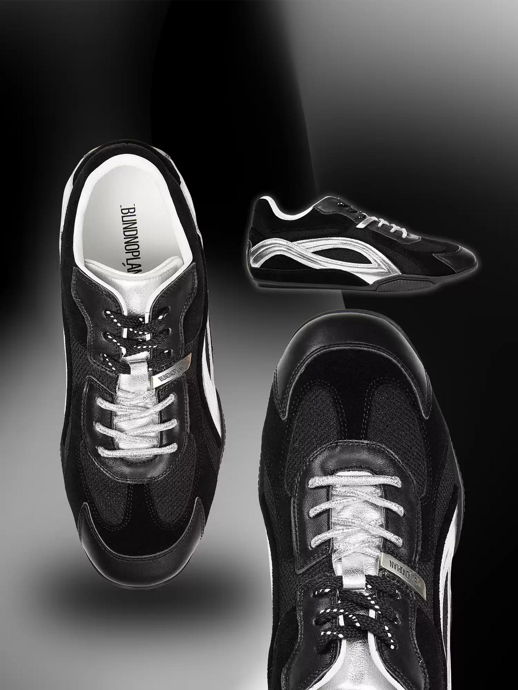 BLIND NO PLAN Racing Inspired Sneakers