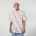 VOTE Ice Cream Girl Pattern Shirt