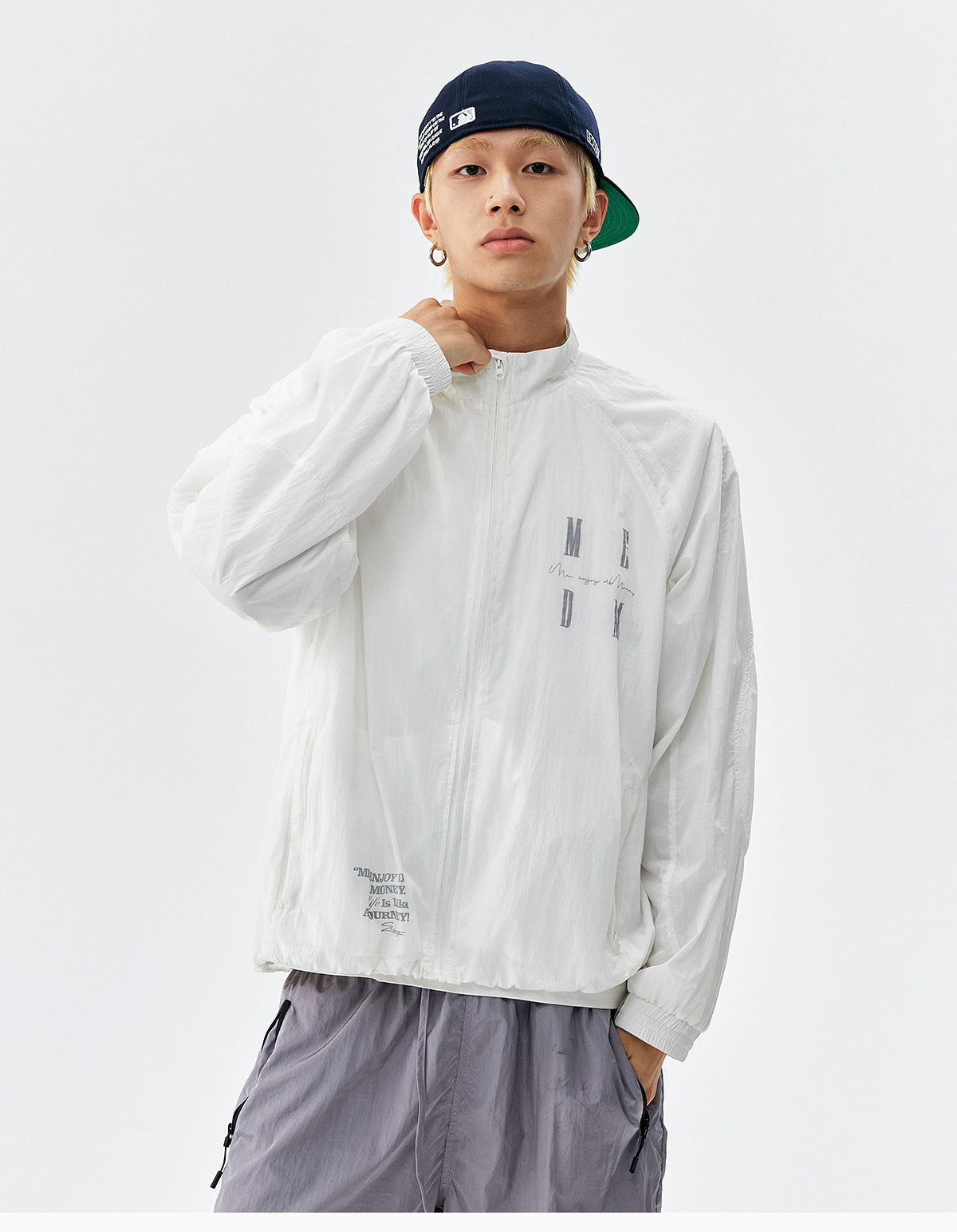 MEDM UV Resistant Logo Zip Jacket