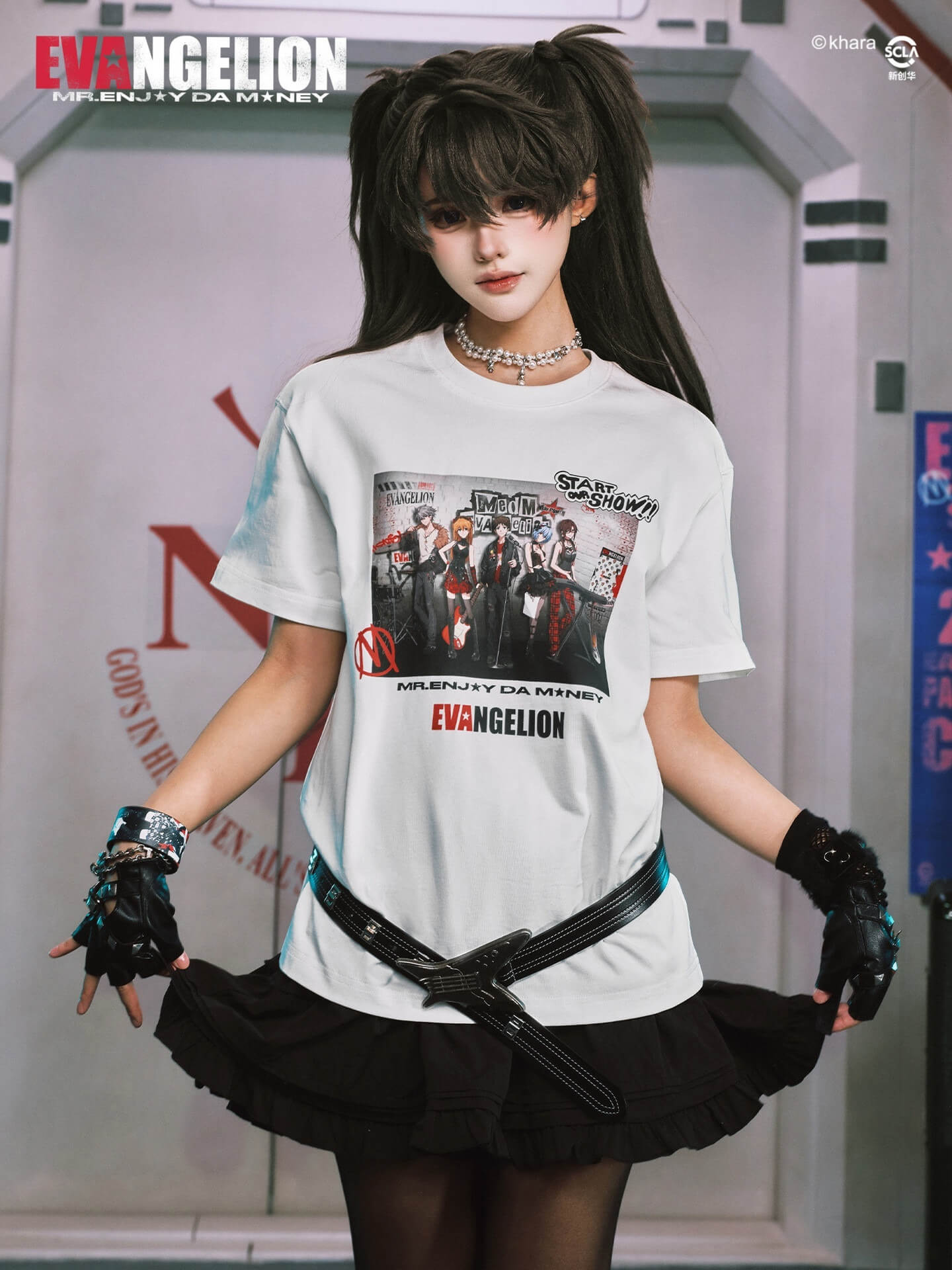 MEDM x EVA NEVER END Key Art Print Tee