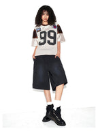 F3F Select 99 Color Block Mesh Short Sleeve Hockey Jersey