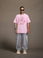 1807 Still Going Print Rhinestone Short Sleeve Tee