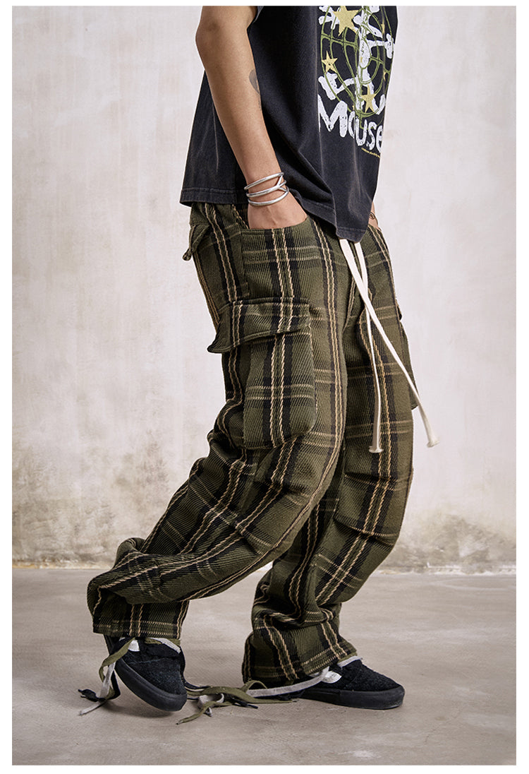 Remedy Plaid Work Cargo Pants