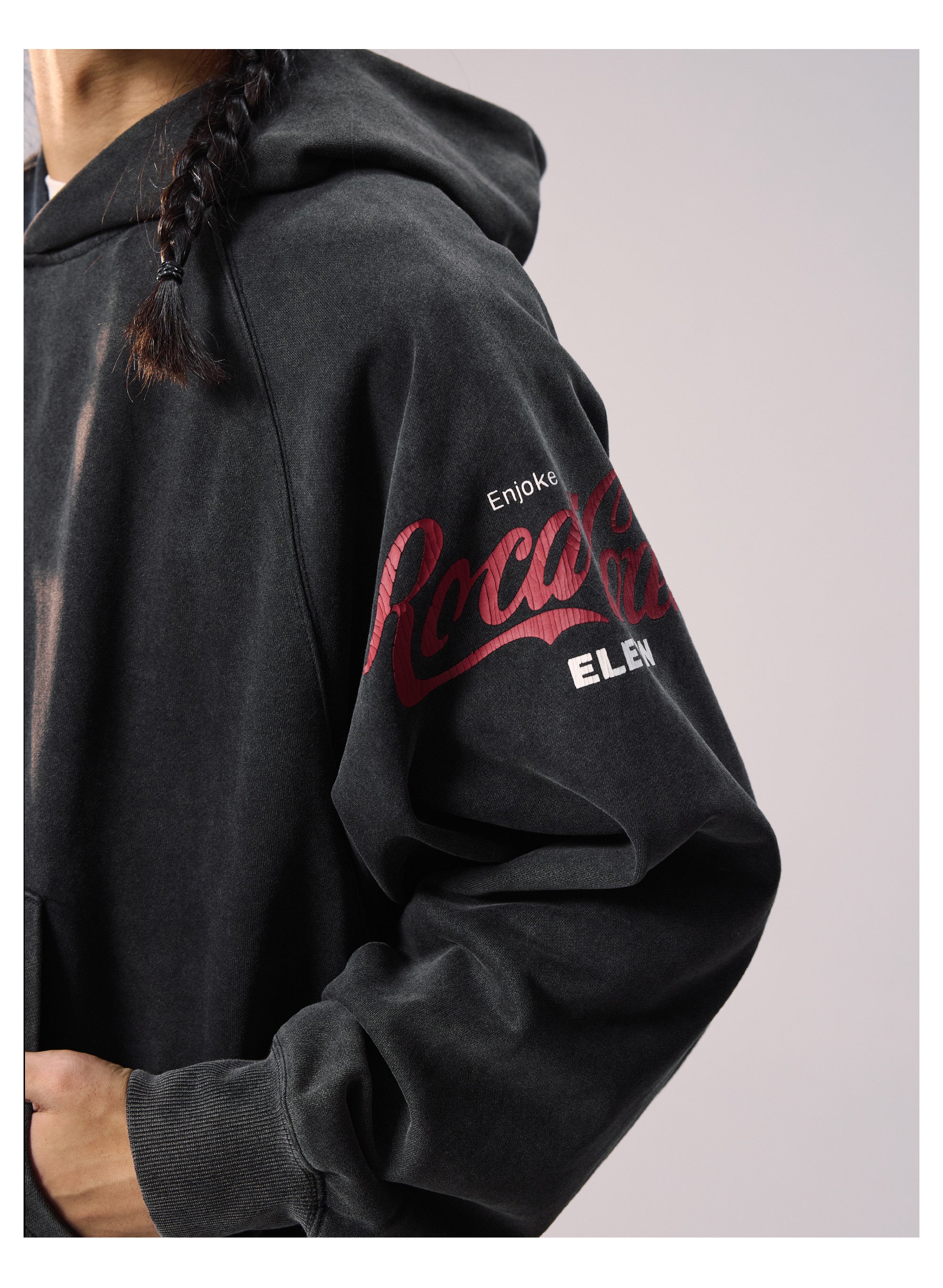 Remedy Washed Separate Raglan Hoodie