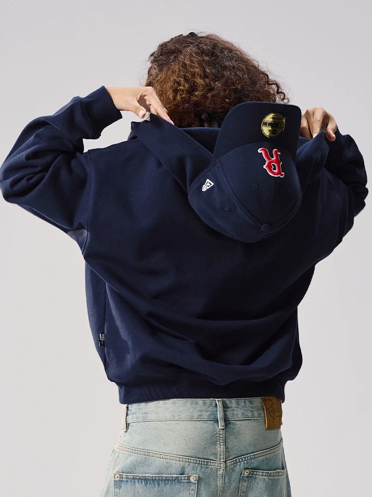 Remedy Baseball Cap Hood Zip Up Hoodie