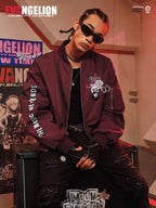 MEDM x EVA NEVER END Character Portraits MA-1 Bomber Jacket