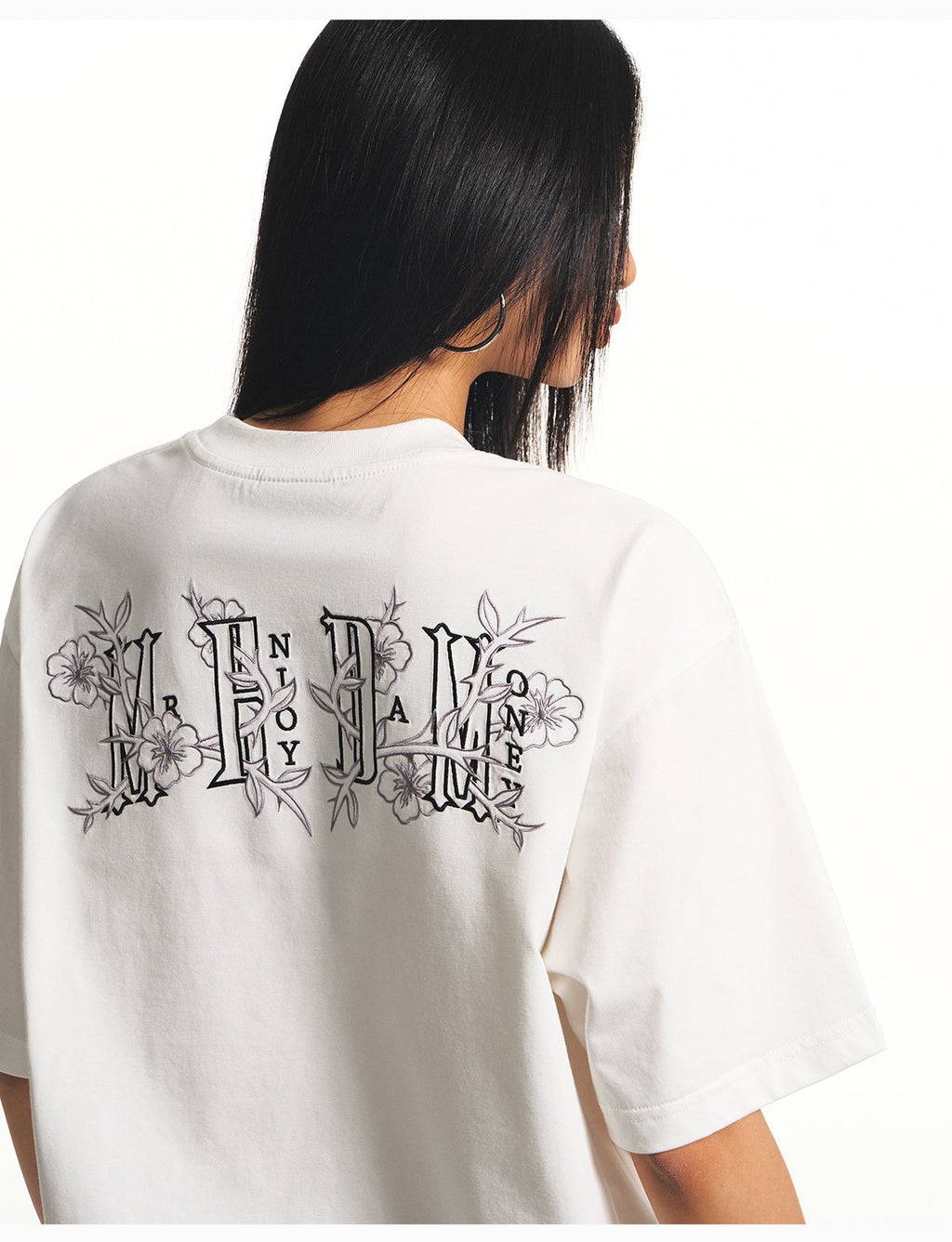 MEDM UV Resistant Flower Logo Tee