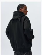 MEDM Angel & Devil Horns Zip-Up Hoodie