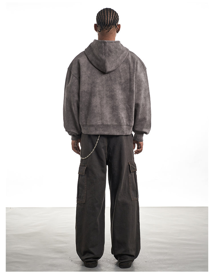 F3F Select Wasteland Distressed Zip Up Hoodie