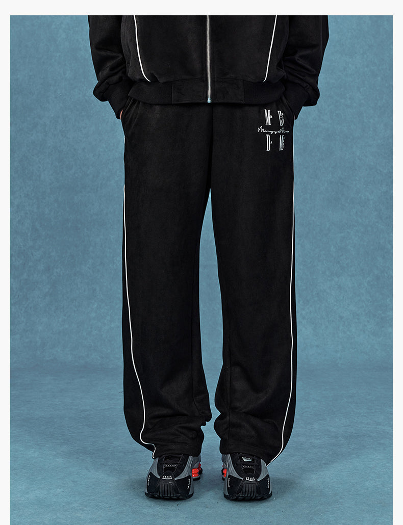 MEDM Suede Track Pants