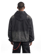 F3F Select Washed Denim Hoodie