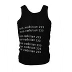 TGFCLUB 223 Print Stretch Waffle Tank Top
