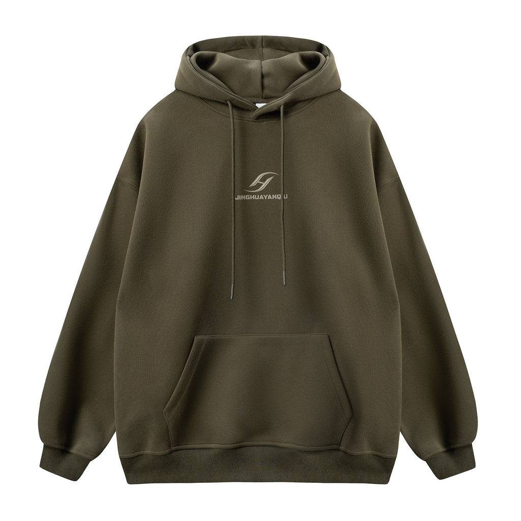JHYQ Basic Paint Logo Printed Hoodie