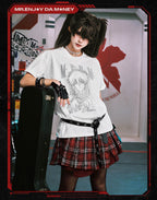 MEDM x EVA NEVER END Character Sketch Graphic Tee