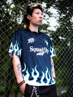 SUC Flame Full Print Gradient Soccer Jersey Polo