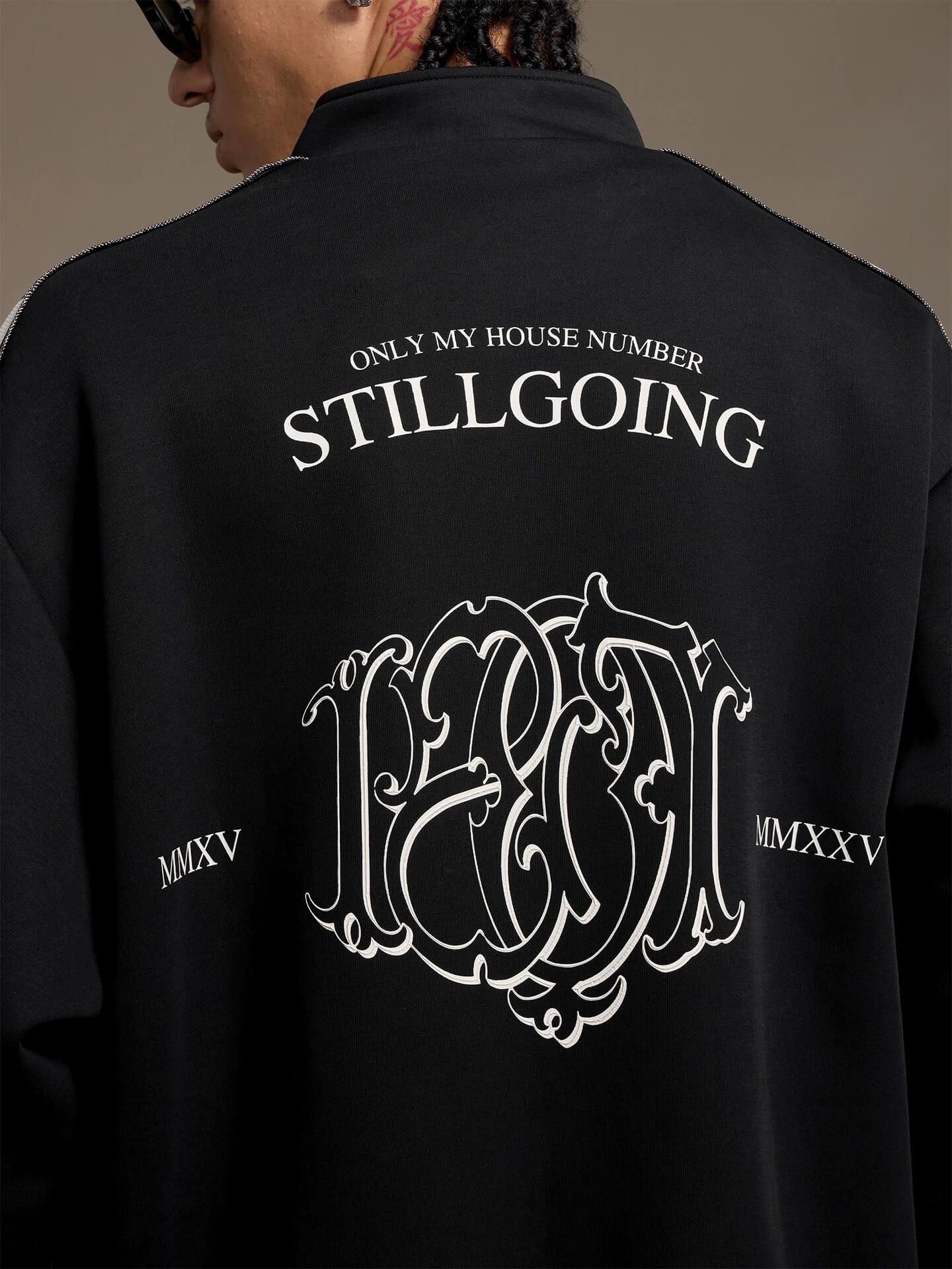 1807 Pegasus Sleeve Tape Track Jacket