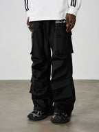 Harsh and Cruel Multi Pocket Pleated Loose Cargos
