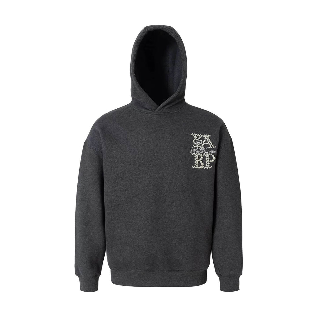 YADcrew x BIPOLAR Logo Pearl Embroidered Hoodie
