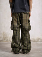 Remedy Plaid Work Cargo Pants