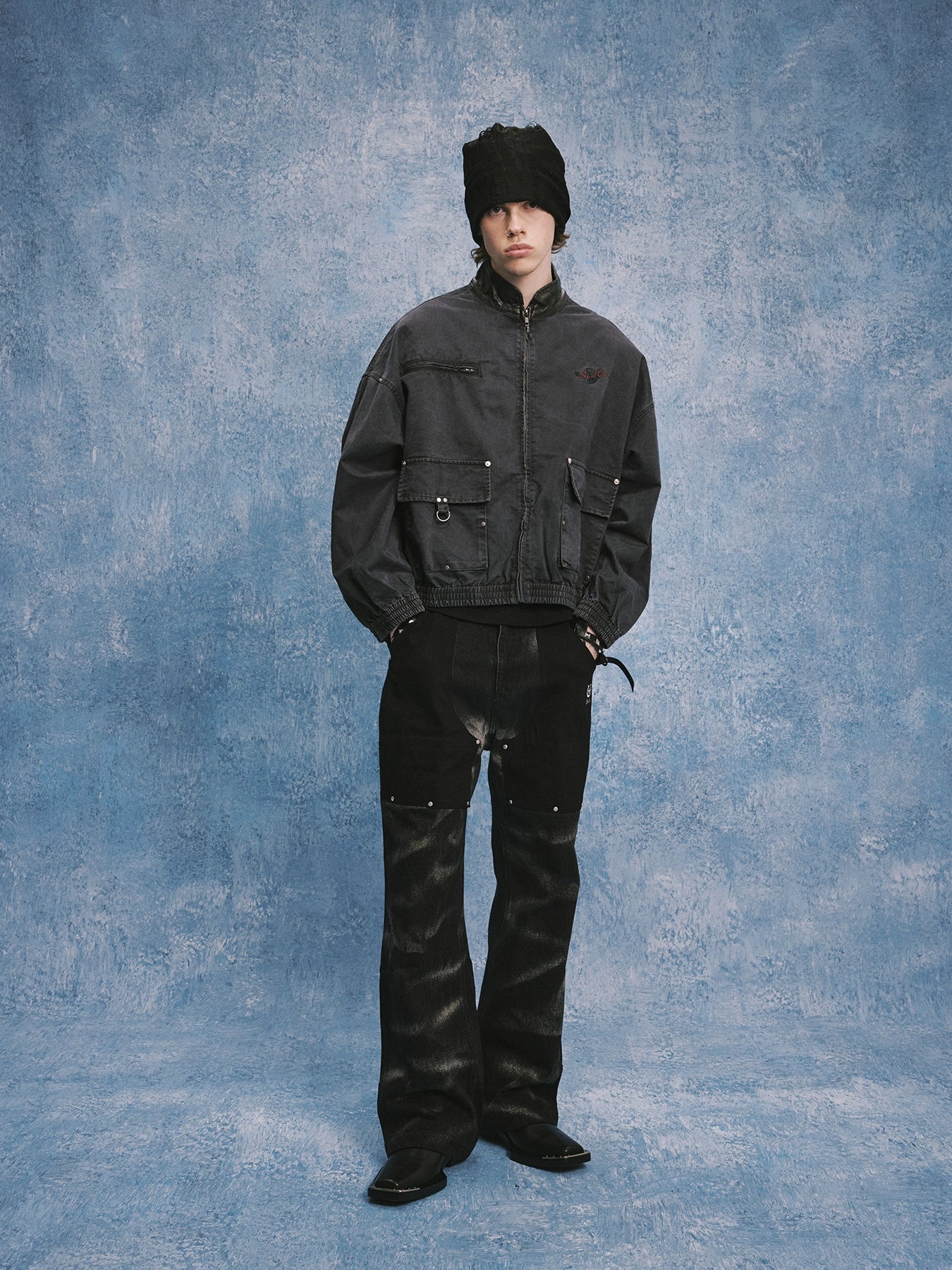 SOD Co. Aged Vintage Washed Work Jacket