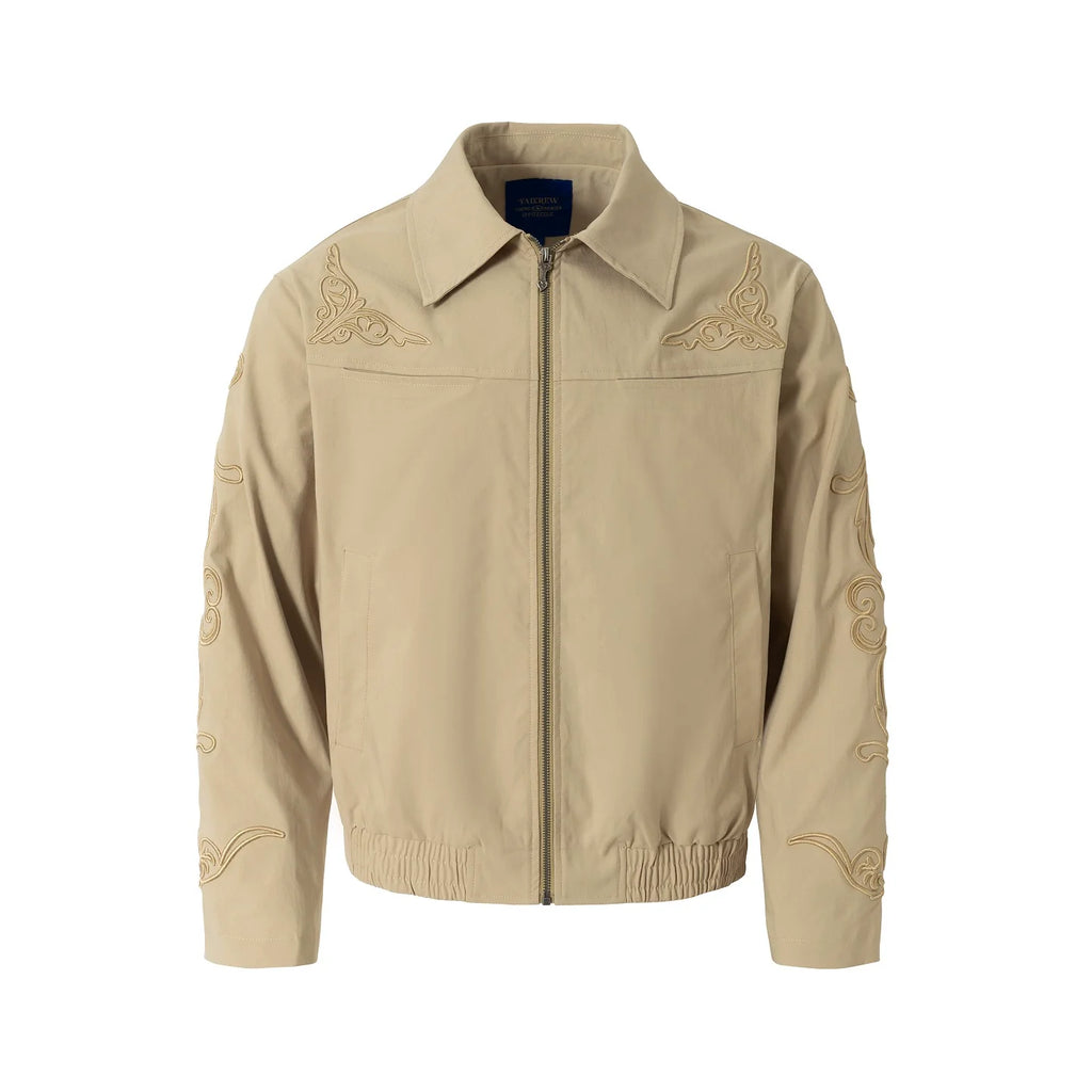 YADcrew 3D Embroidered Work Jacket