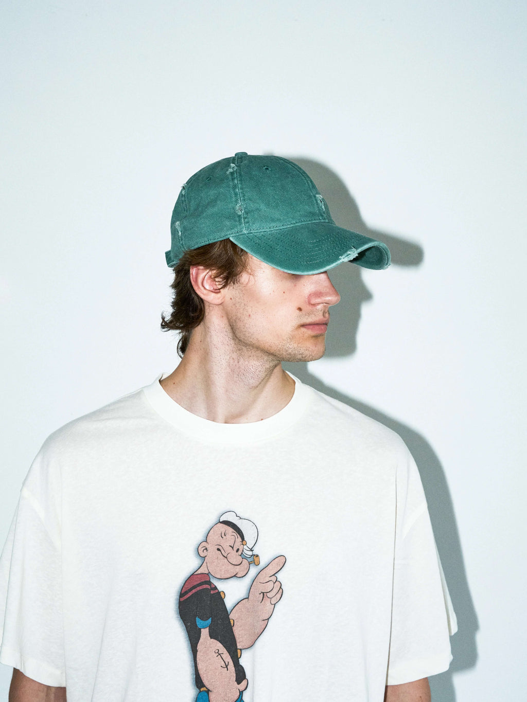 LIBERAFIT Vintage Washed Distressed Dad Cap