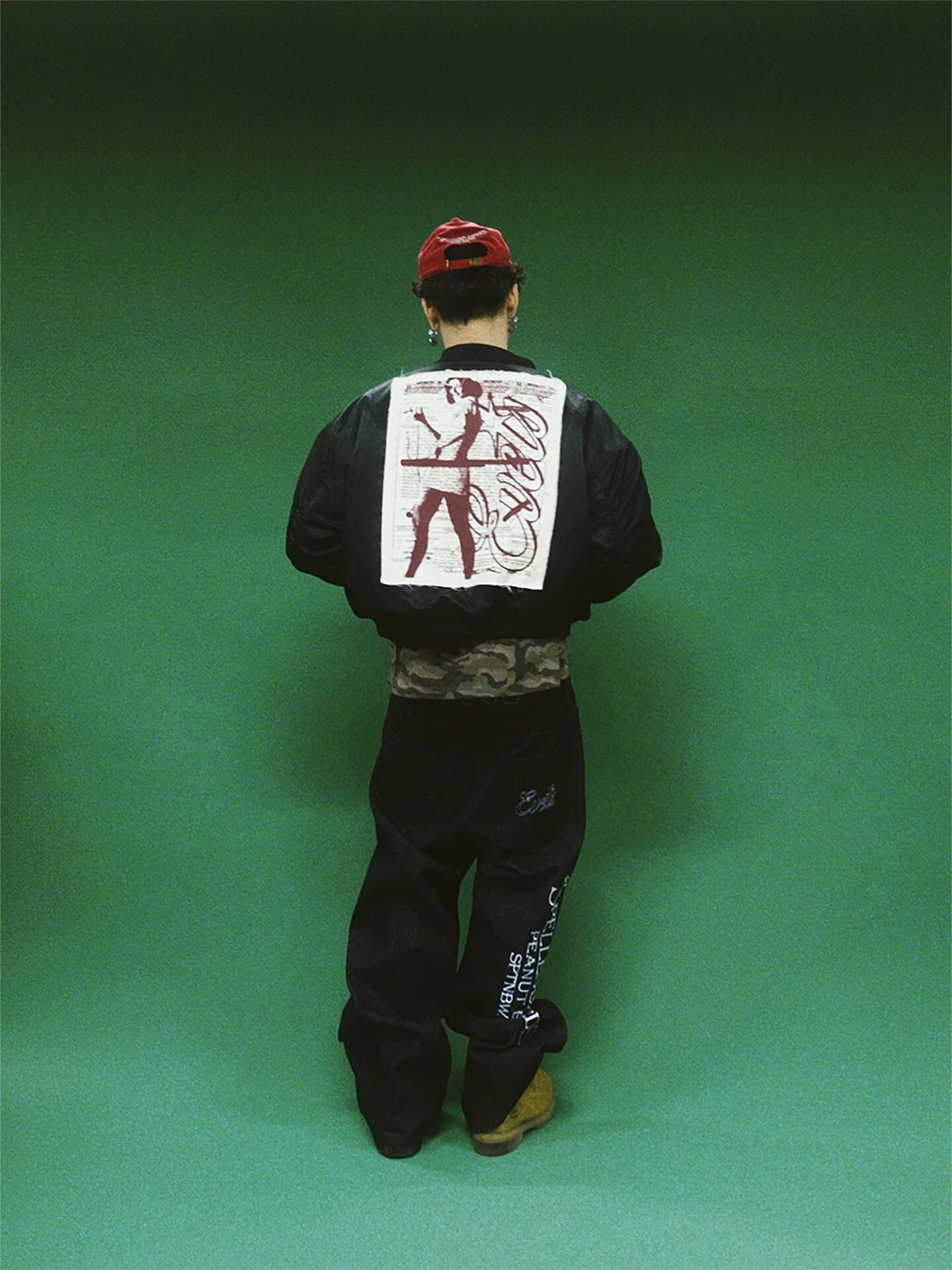 EVETS Black MA-1 Bomber Jacket