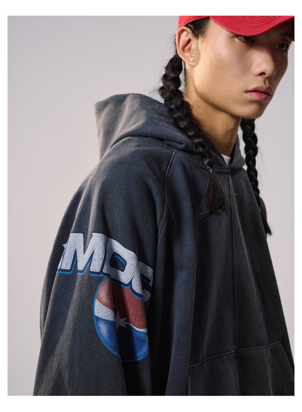 Remedy Washed Separate Raglan Hoodie