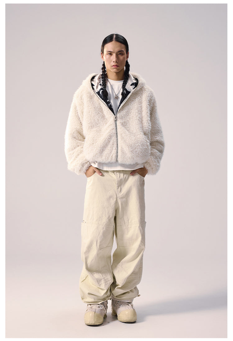 Remedy Faux Fur Mohawk Hooded Jacket