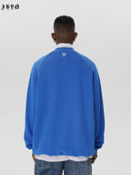 JHYQ Embroidered Logo Zipper Design Heavyweight Sweater