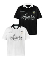 ANTIDOTE Striped Jersey Polo