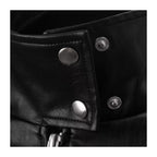 KARMANISTIC Racing Short Leather Jacket
